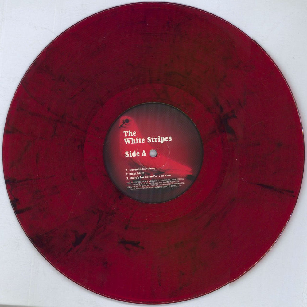 The White Stripes Elephant - Red & Clear Smoke Coloured Vinyl US 2-LP vinyl record set (Double LP Album) WST2LEL820040