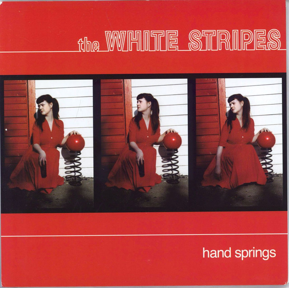 The White Stripes Hand Springs - Non-Barcoded Sleeve US 7" vinyl single (7 inch record / 45) TMR141