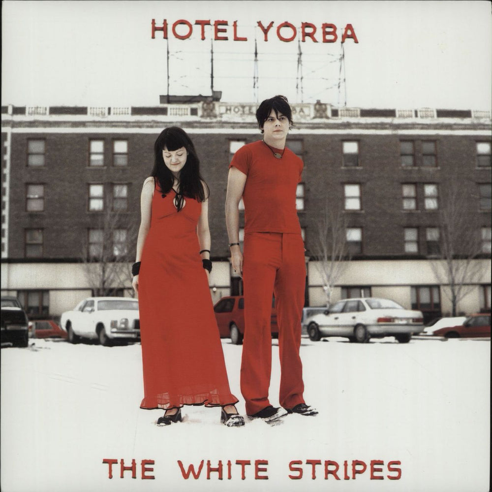 The White Stripes Hotel Yorba - Red Vinyl US 7" vinyl single (7 inch record / 45) TMR-168