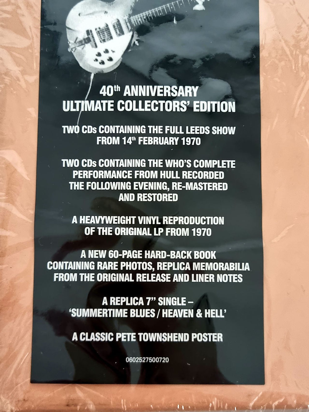 The Who Live At Leeds - Ultimate Collectors' Edition UK Vinyl Box Set 602527500720