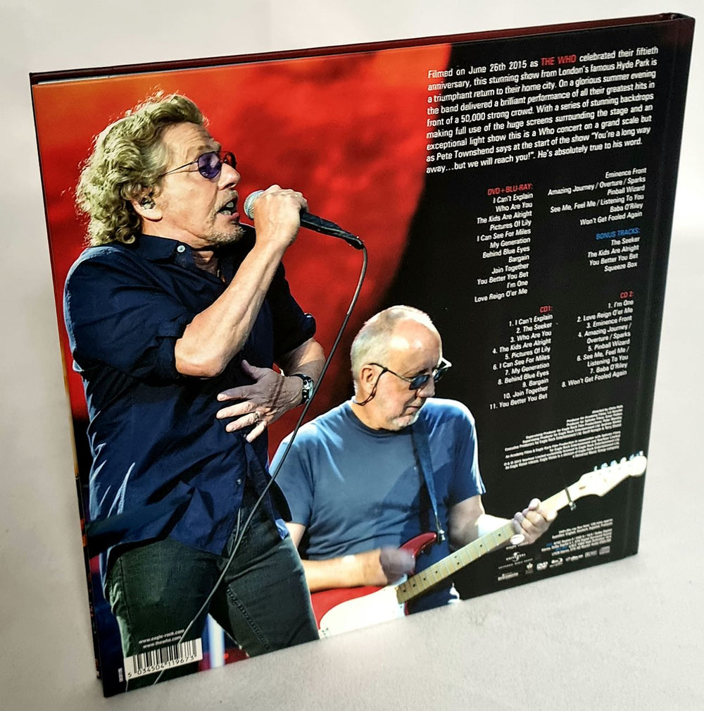 The Who Live In Hyde Park UK box set WHOBXLI741560