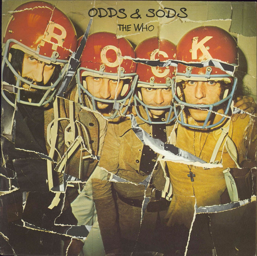 The Who Odds & Sods UK vinyl LP album (LP record) ACB254