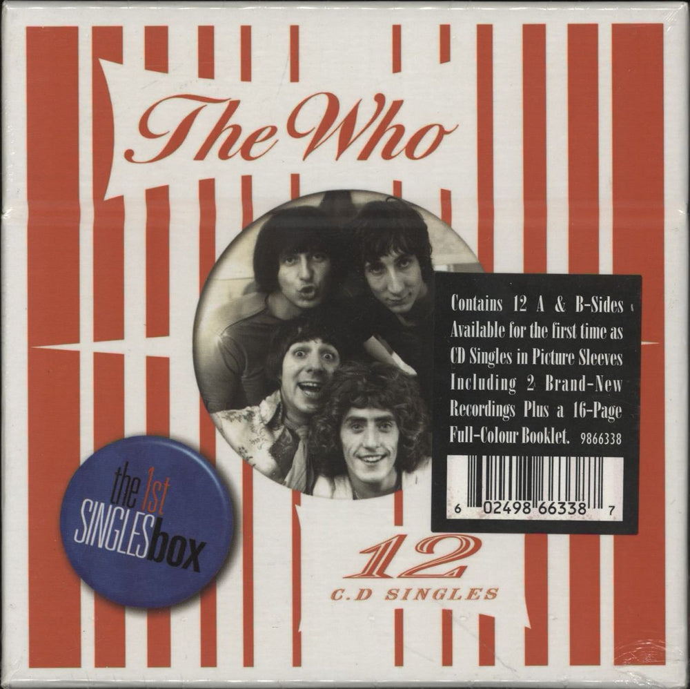 The Who The Singles Box - Sealed UK CD Single Box Set 9866338