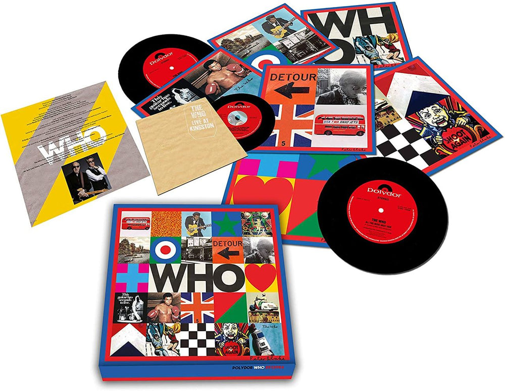 The Who Who + Live At Kingston CD UK 7" single box set 06024351295600