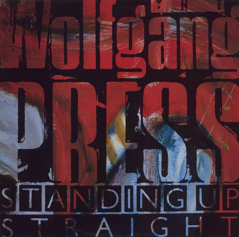 The Wolfgang Press Standing Up Straight - EX UK vinyl LP album (LP record) CAD606