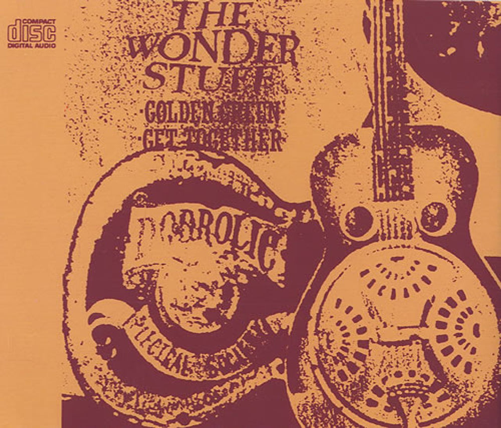 The Wonder Stuff Golden Green UK CD single (CD5 / 5") GONCD8