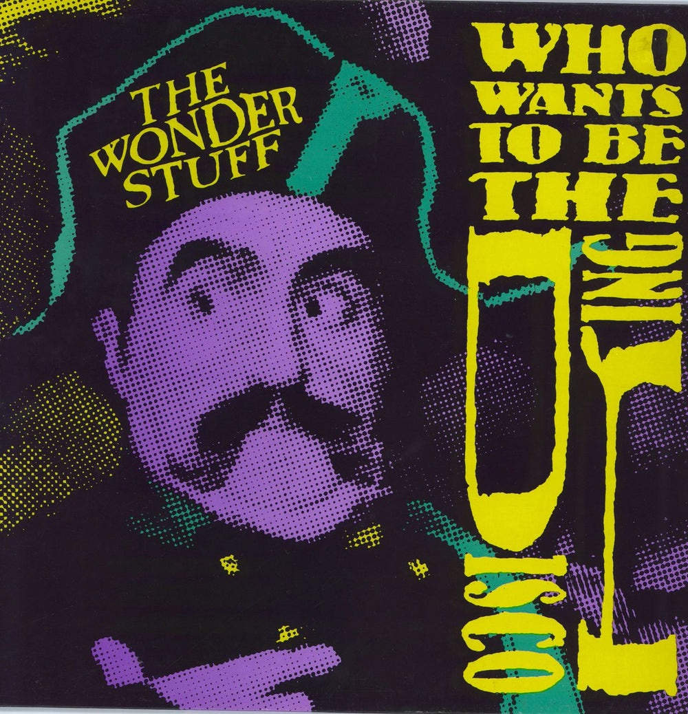 The Wonder Stuff Who Wants To Be The Disco King? UK 12" vinyl single (12 inch record / Maxi-single) GONEX6