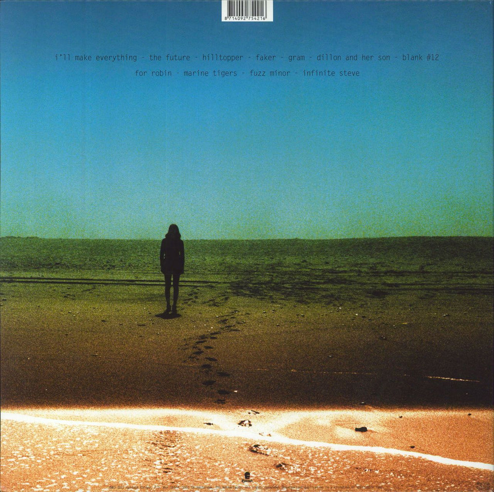 The World Is A Beautiful Place  Always Foreign - Electric Blue with Splatter Vinyl UK vinyl LP album (LP record)