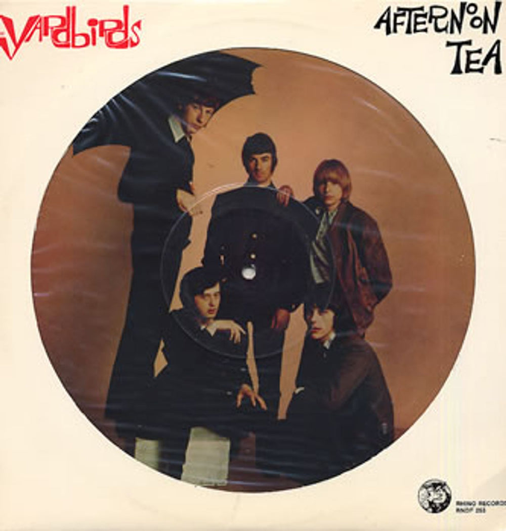 The Yardbirds Afternoon Tea US picture disc LP (vinyl picture disc album) RNDF253