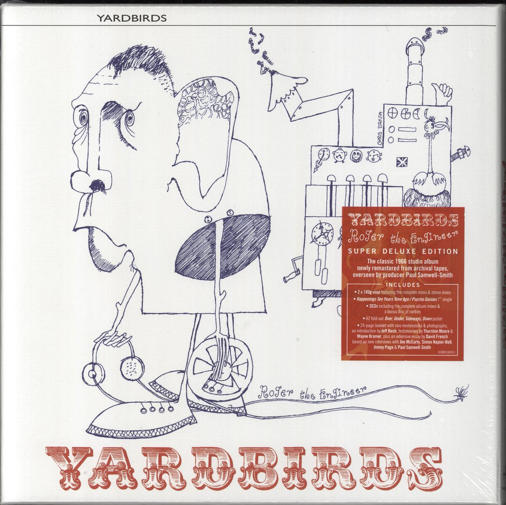 The Yardbirds Roger The Engineer - Super Deluxe Edition - Sealed UK box set DEMRECBOX55