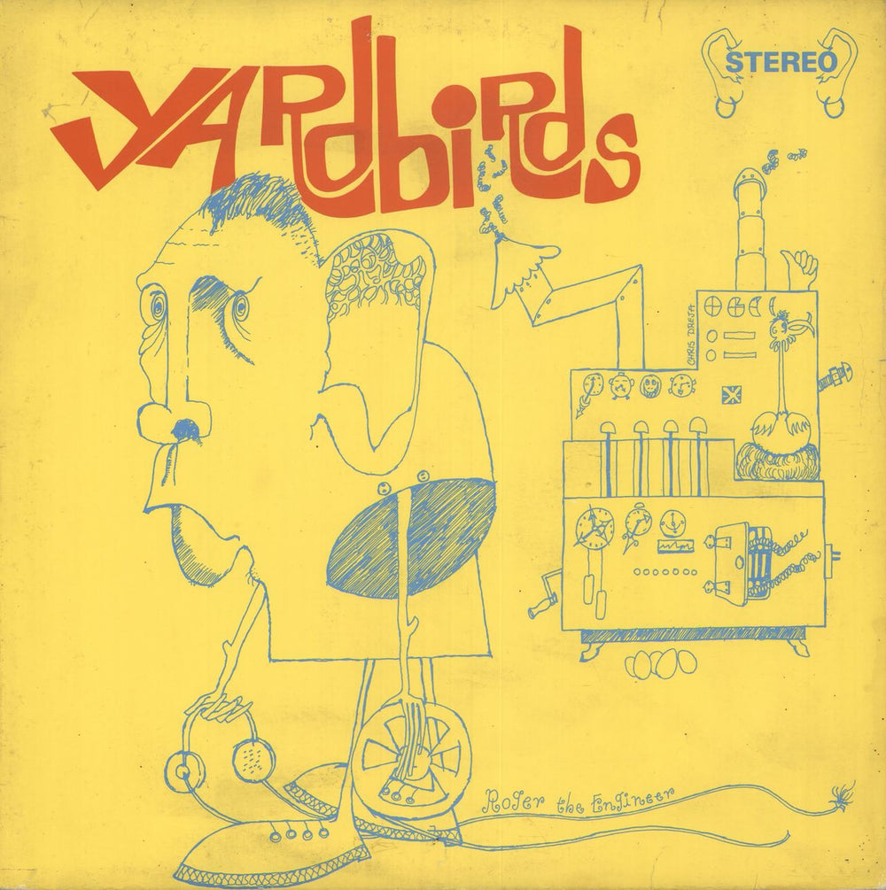 The Yardbirds Roger The Engineer UK vinyl LP album (LP record) ED116S