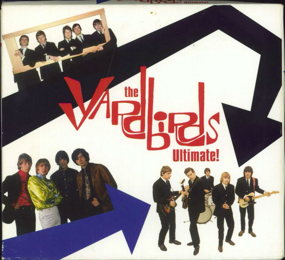 The Yardbirds Ultimate! German 2 CD album set (Double CD) 8122-79825-2