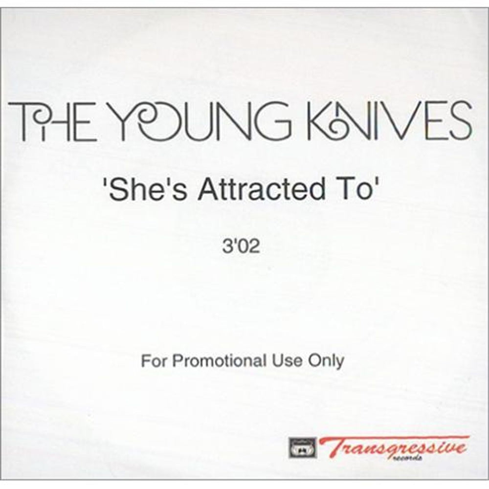 The Young Knives She's Attracted To UK Promo CD-R acetate CD-R ACETATE