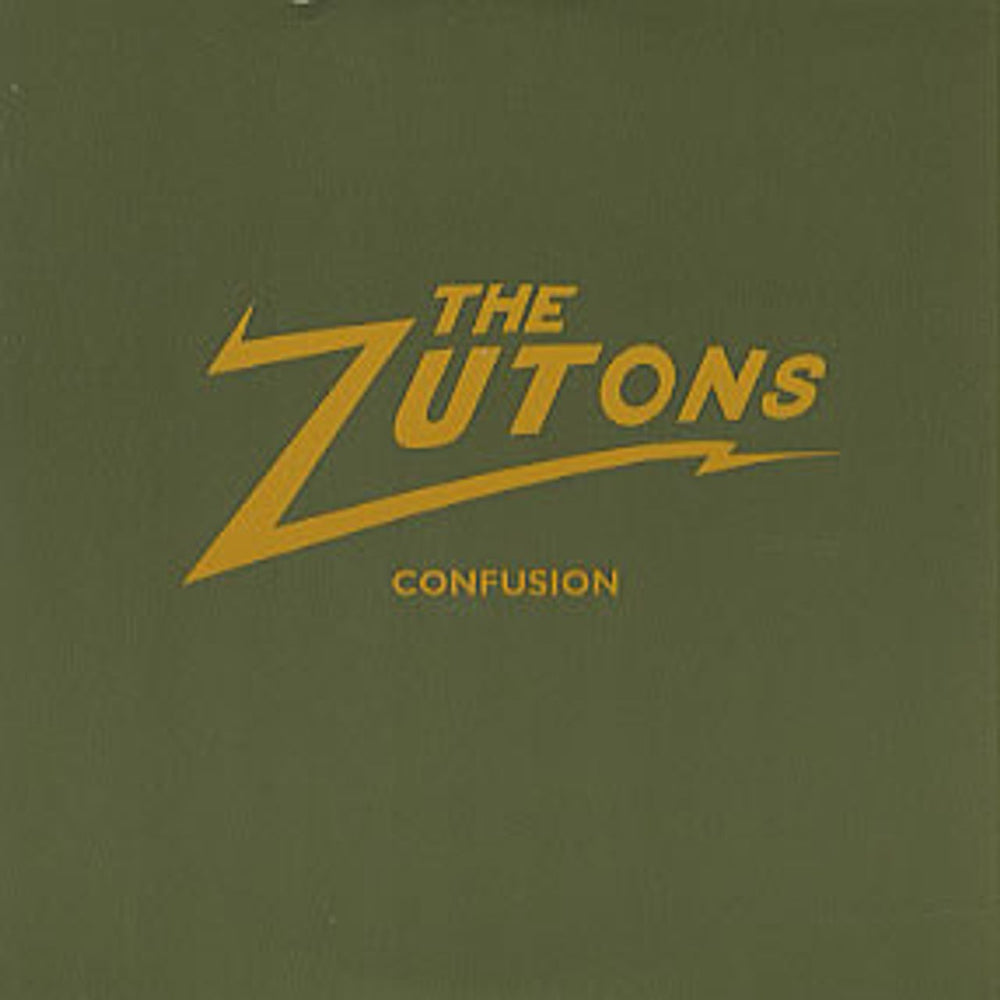 The Zutons Confusion UK Promo CD single (CD5 / 5") DLTCDP030