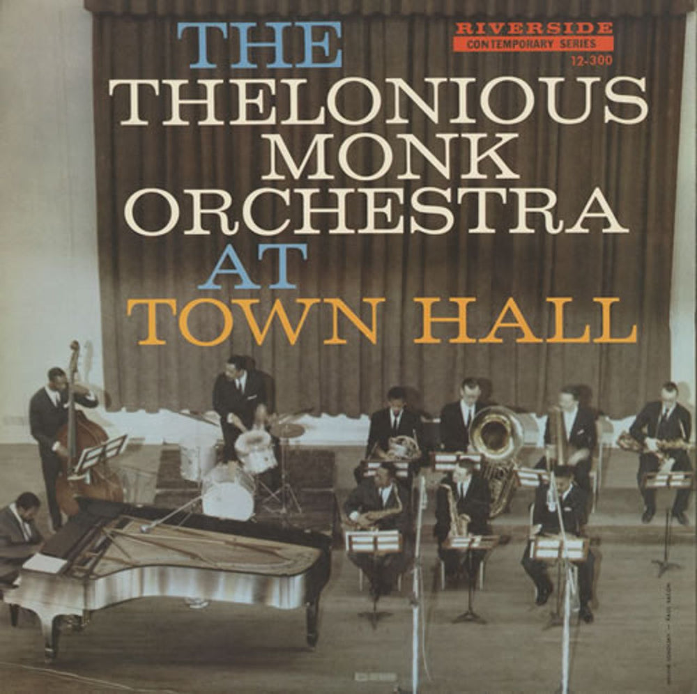 Thelonious Monk At Town Hall UK vinyl LP album (LP record) RLP12-300