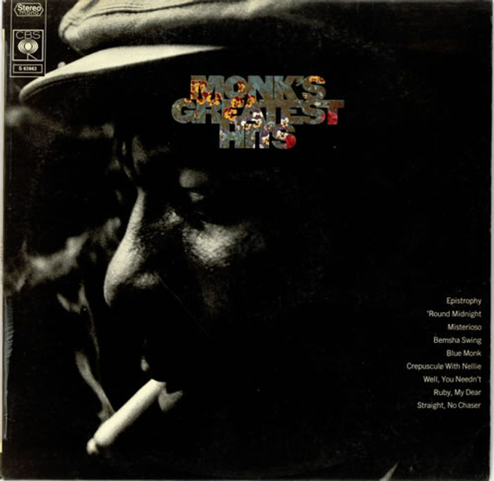 Thelonious Monk Greatest Hits French vinyl LP album (LP record) S63663