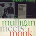 Thelonious Monk Mulligan Meets Monk - stickered shrink US vinyl LP album (LP record) OJC-301