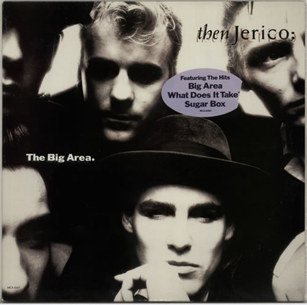 Then Jerico The Big Area US vinyl LP album (LP record) MCA6287