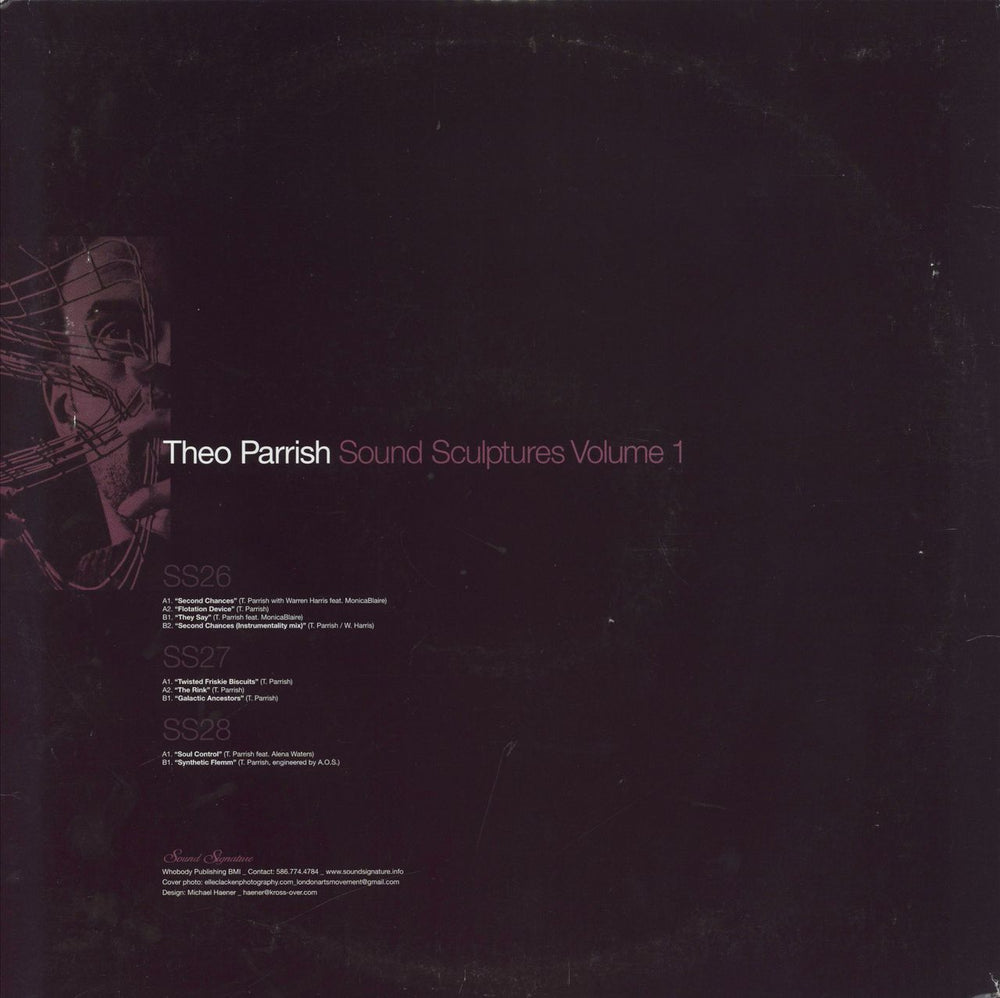 Theo Parrish Sound Sculptures Volume 1 US 3-LP vinyl record set (Triple LP Album)