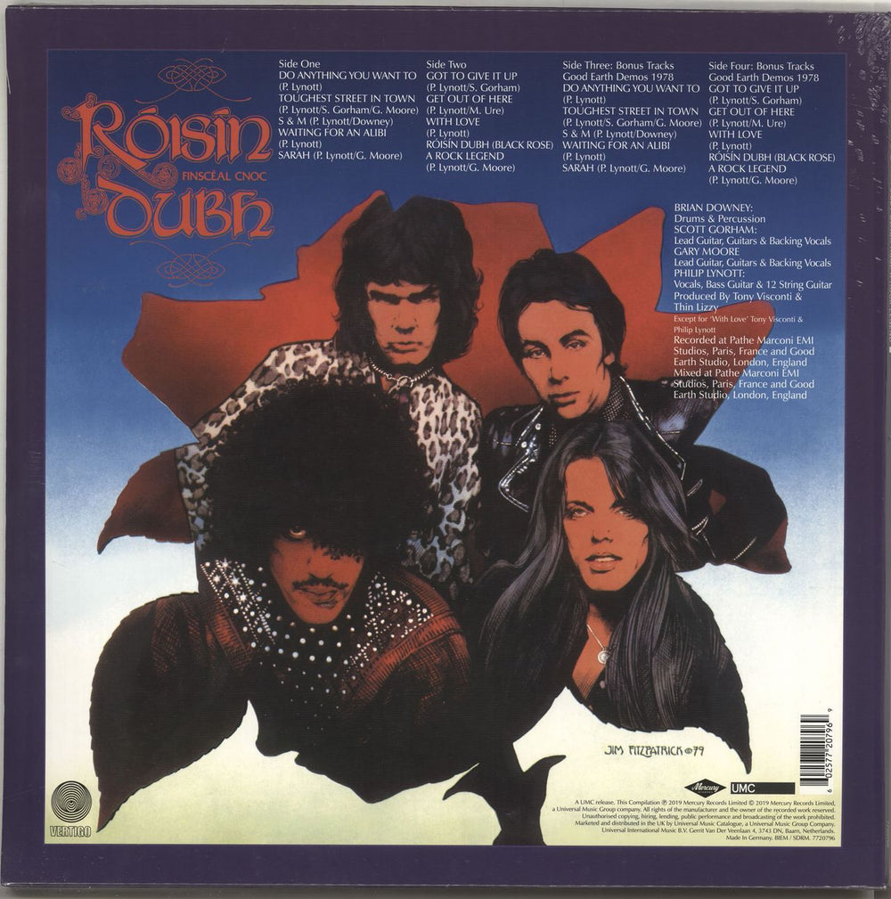 Thin Lizzy Black Rose A Rock Legend - RSD19 - 180gm Vinyl - Sealed UK 2-LP vinyl record set (Double LP Album) 602577207969