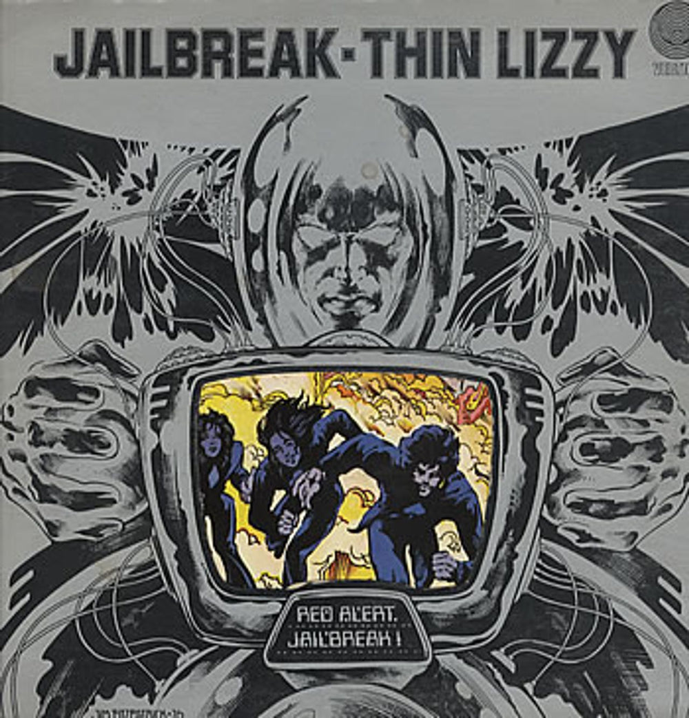 Thin Lizzy Jailbreak - 2nd UK vinyl LP album (LP record) 9102008