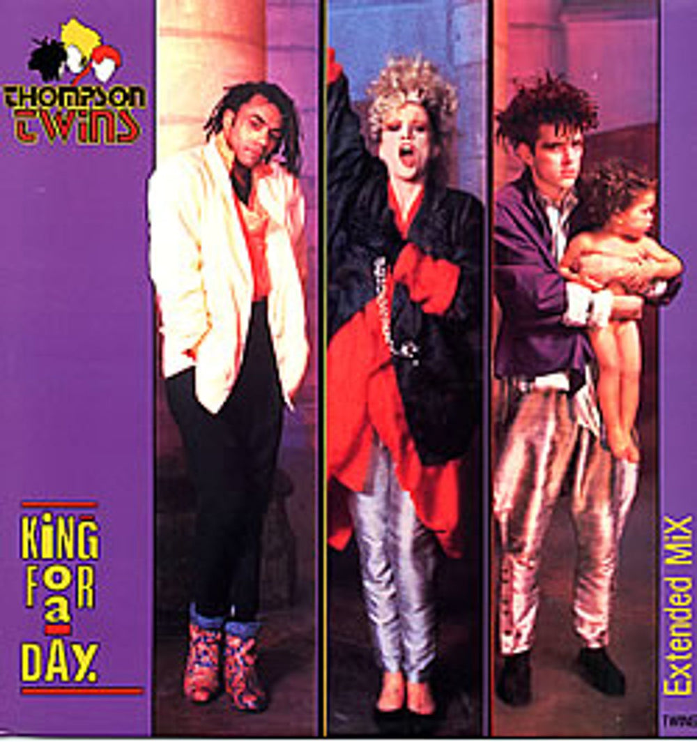 Thompson Twins King For A Day UK 12" vinyl single (12 inch record / Maxi-single) TWINS127