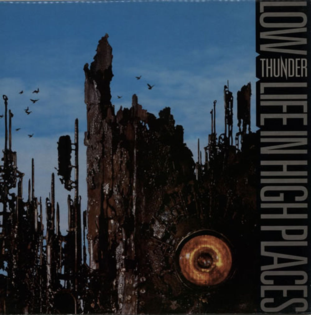 Thunder Low Life In High Places UK 12" vinyl single (12 inch record / Maxi-single) 12EMS242