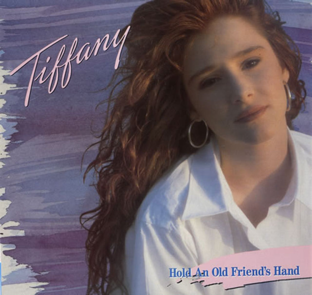 Tiffany Hold An Old Friend's Hand UK vinyl LP album (LP record) MCF3437