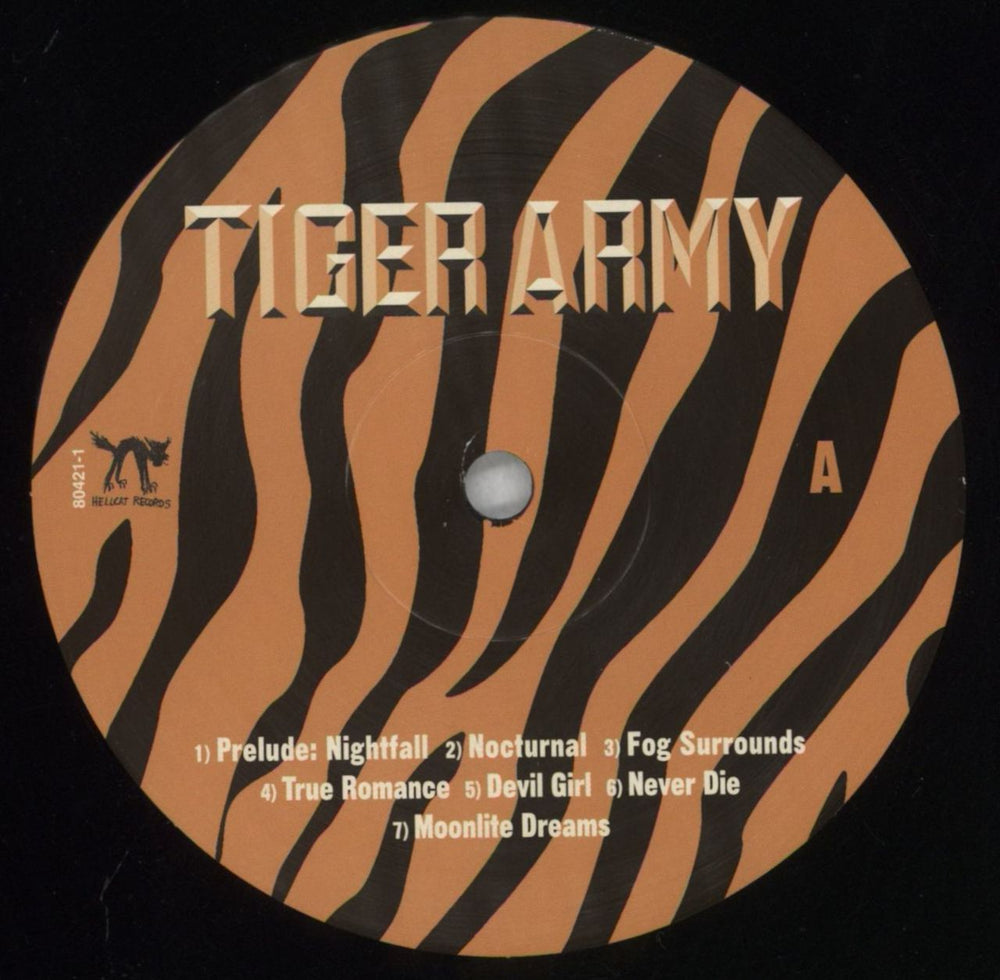 Tiger Army Tiger Army US vinyl LP album (LP record) TQ8LPTI827153