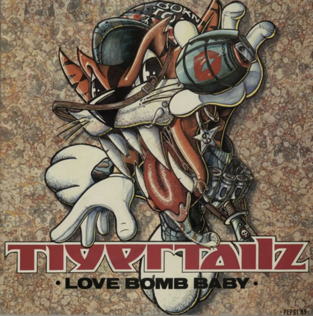 Tigertailz Love Bomb Baby UK 12" vinyl single (12 inch record / Maxi-single) 12KUT132