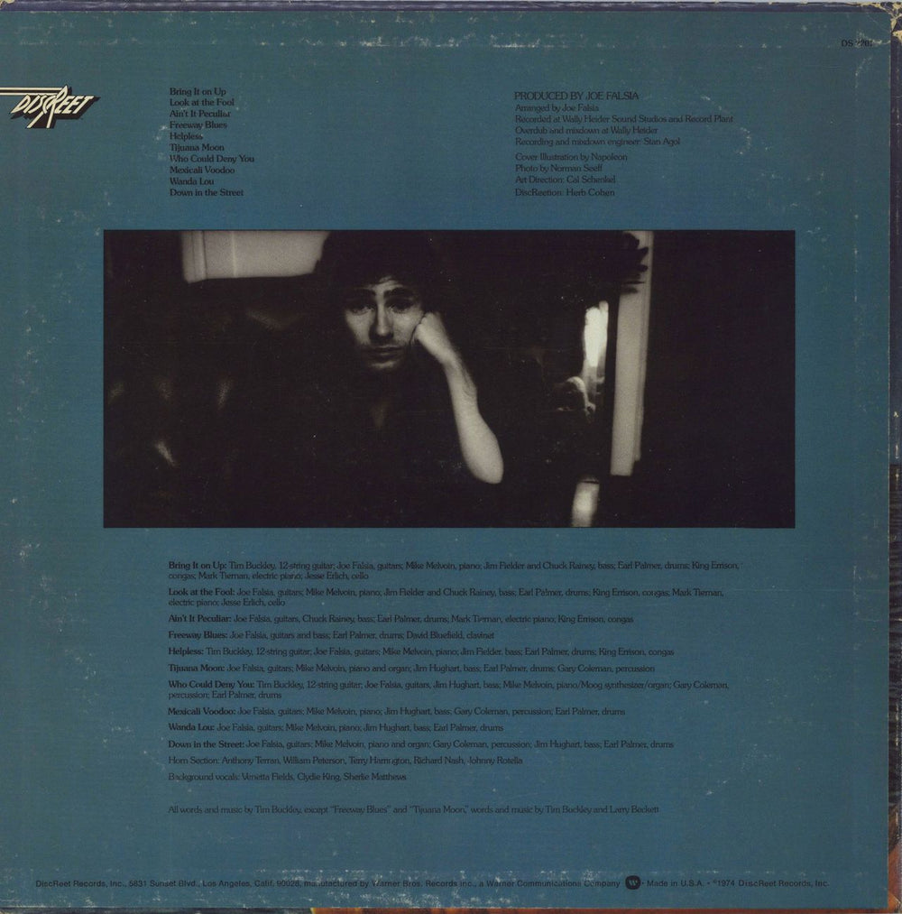 Tim Buckley Look At The Fool US vinyl LP album (LP record)