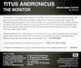 Titus Andronicus The Monitor US Promo CD album (CDLP) XLCD477