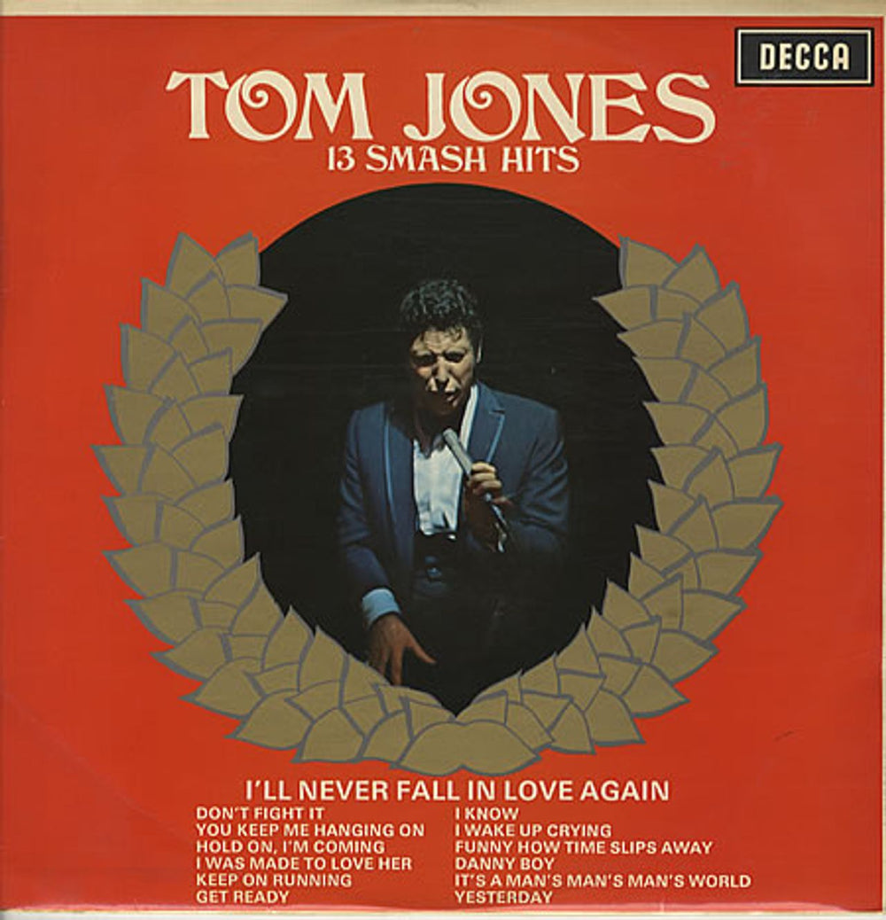 Tom Jones 13 Smash Hits UK vinyl LP album (LP record) SKL4909