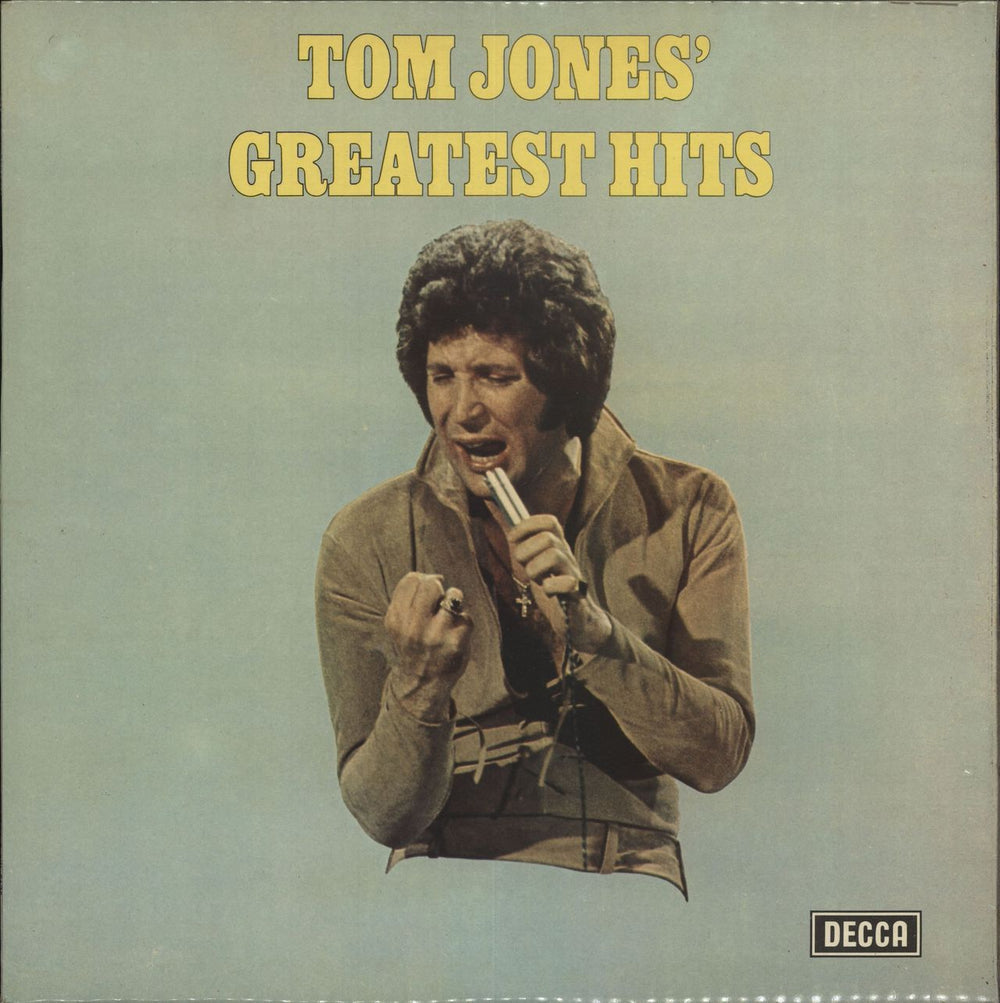 Tom Jones Tom Jones' Greatest Hits UK vinyl LP album (LP record) SKL5176