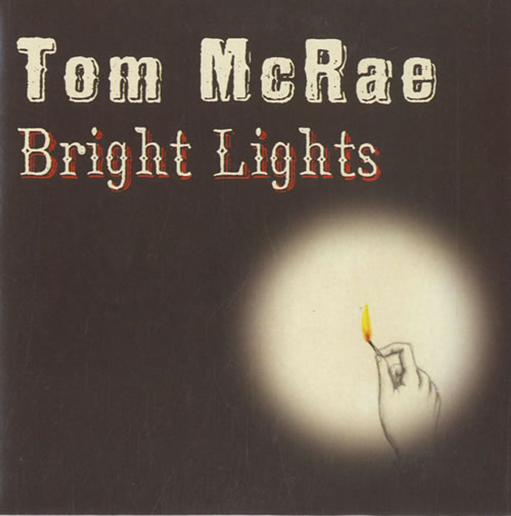 Tom Mcrae Bright Lights UK Promo CD single (CD5 / 5") VVR5045013P