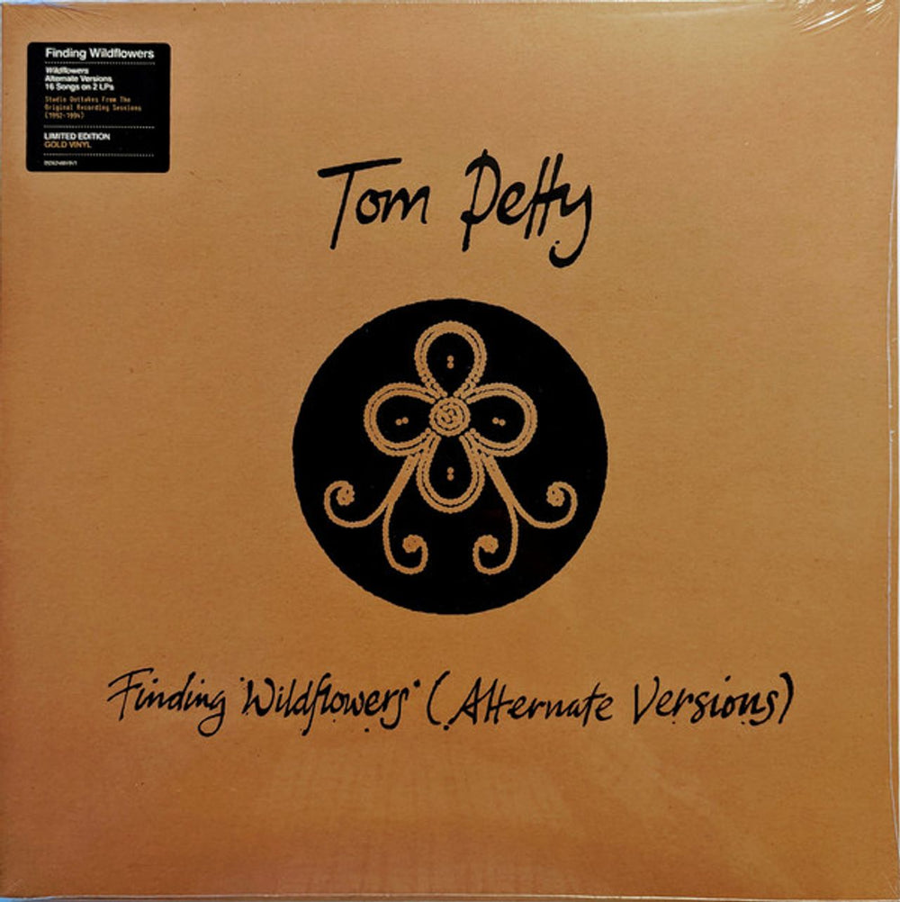 Tom Petty & The Heartbreakers Finding Wildflowers (Alternate Versions) - Gold Vinyl - Sealed UK 2-LP vinyl record set (Double LP Album) 093624884941