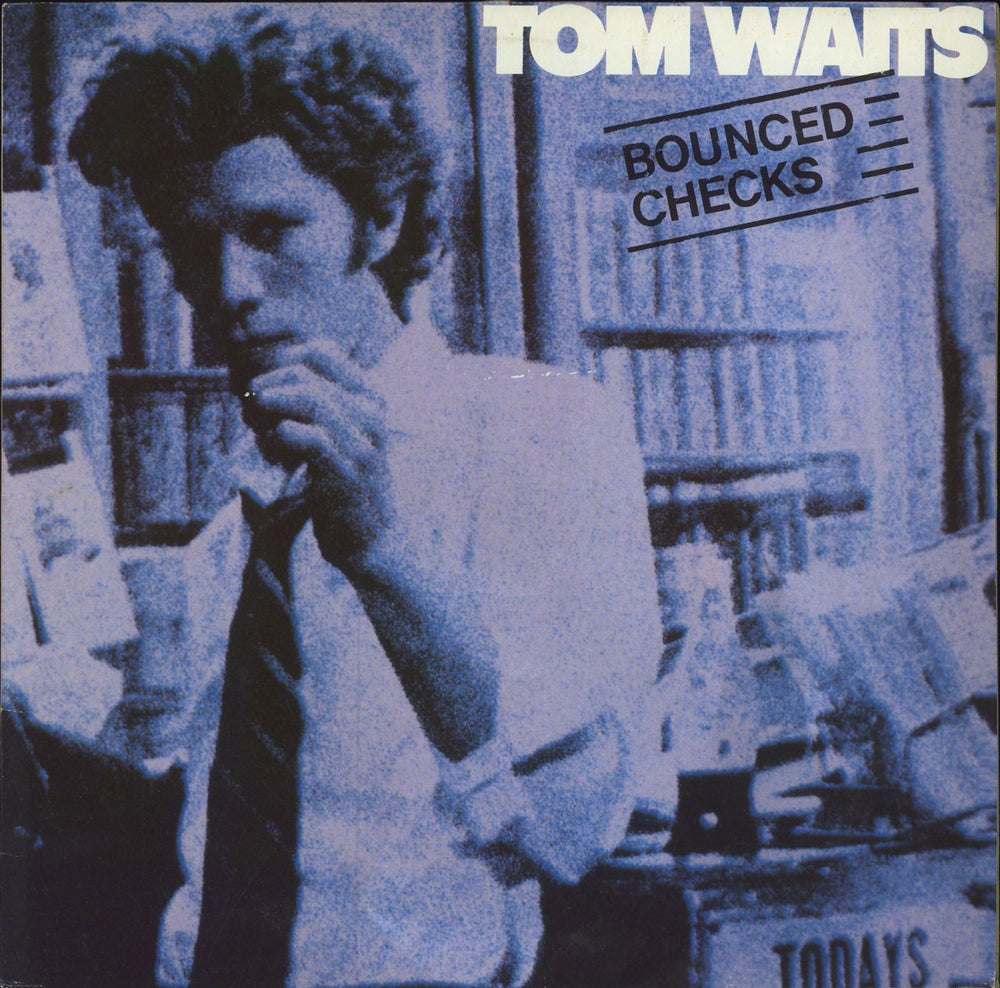 Tom Waits Bounced Checks German vinyl LP album (LP record) ASK52316