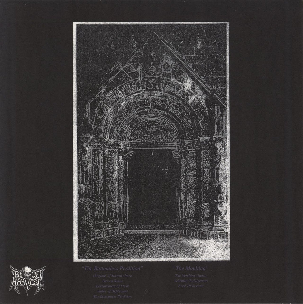 Tomb Mold The Bottomless Perdition + The Moulting - Cyan Vinyl Swedish vinyl LP album (LP record)