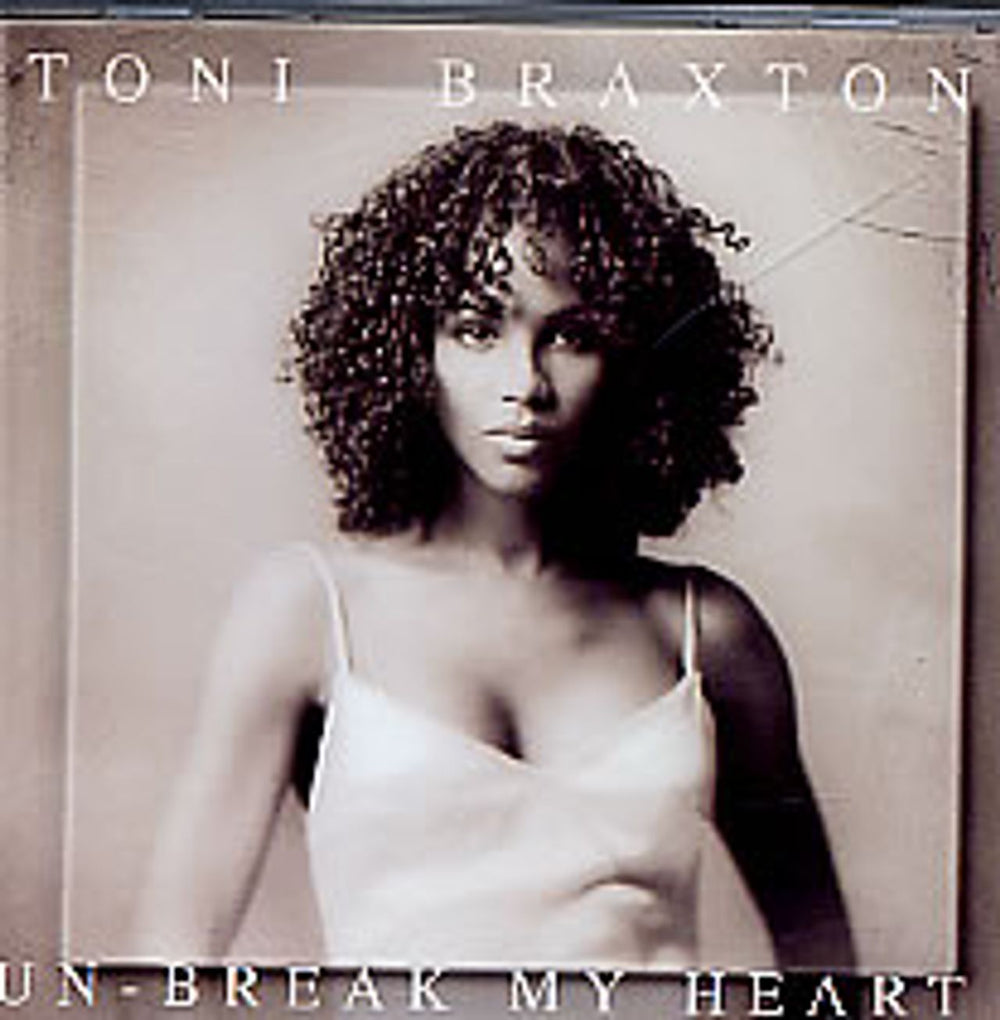 Toni Braxton Un-break My Heart US Promo CD single (CD5 / 5") LFPCD-4200