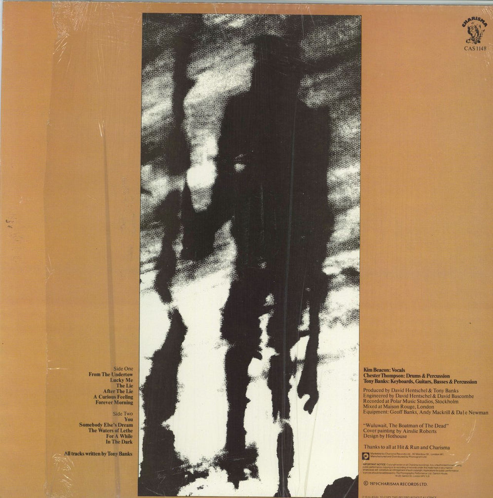 Tony Banks A Curious Feeling - Shrink UK vinyl LP album (LP record)