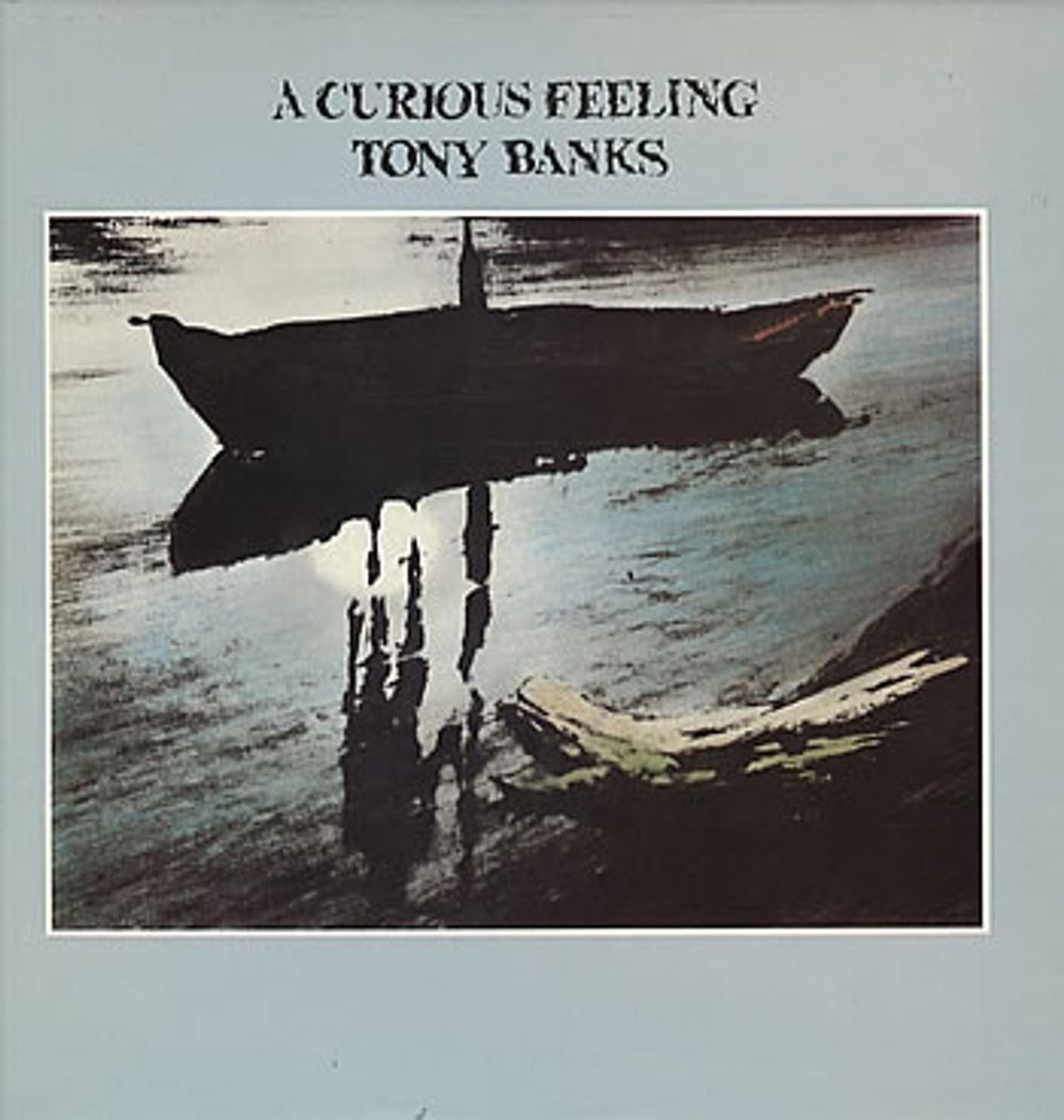 Tony Banks A Curious Feeling UK vinyl LP album (LP record) CAS1148