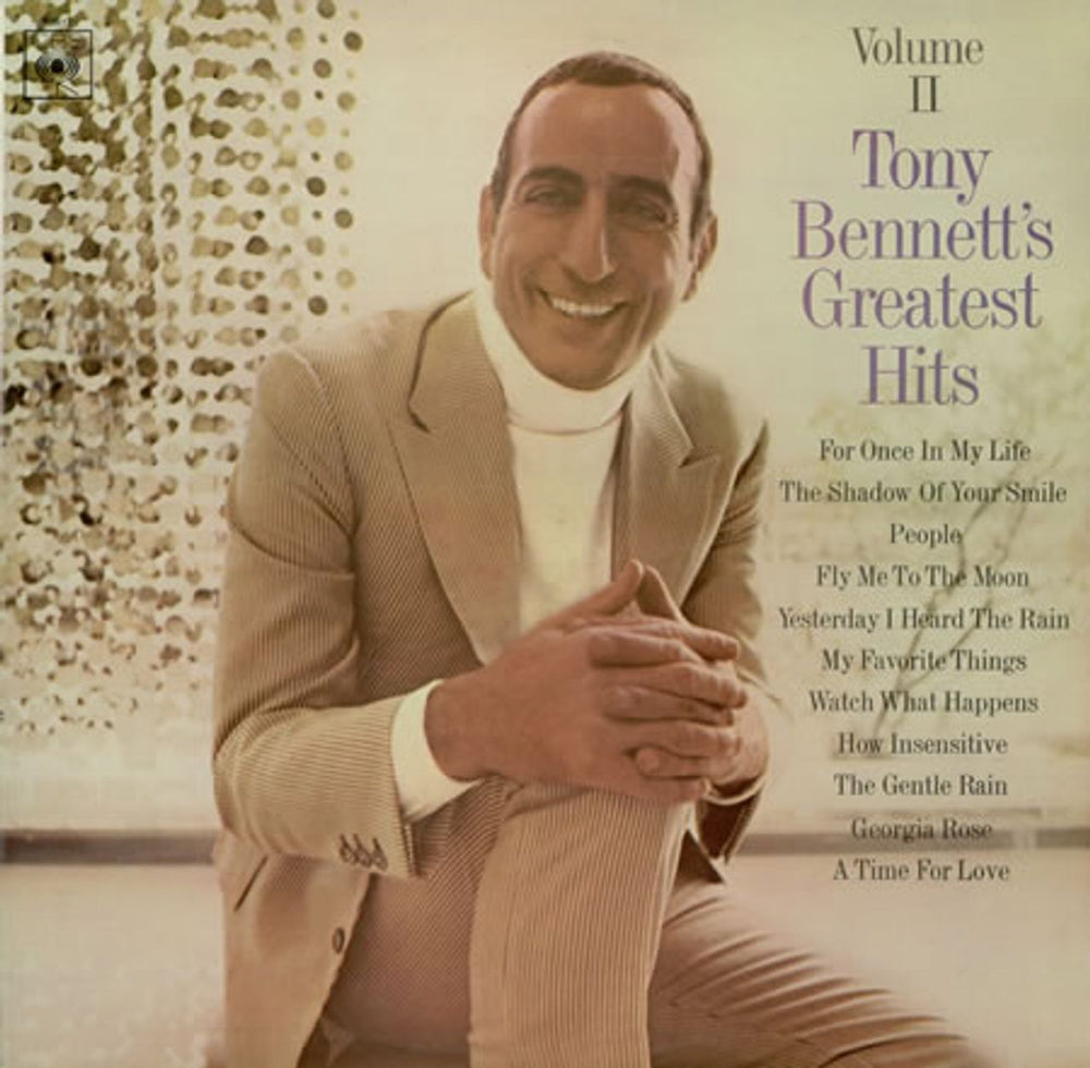 Tony Bennett Greatest Hits Volume II UK vinyl LP album (LP record) 63612