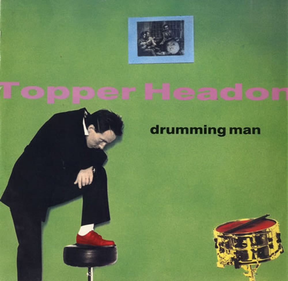 Topper Headon Drumming Man UK 12" vinyl single (12 inch record / Maxi-single) MERX194