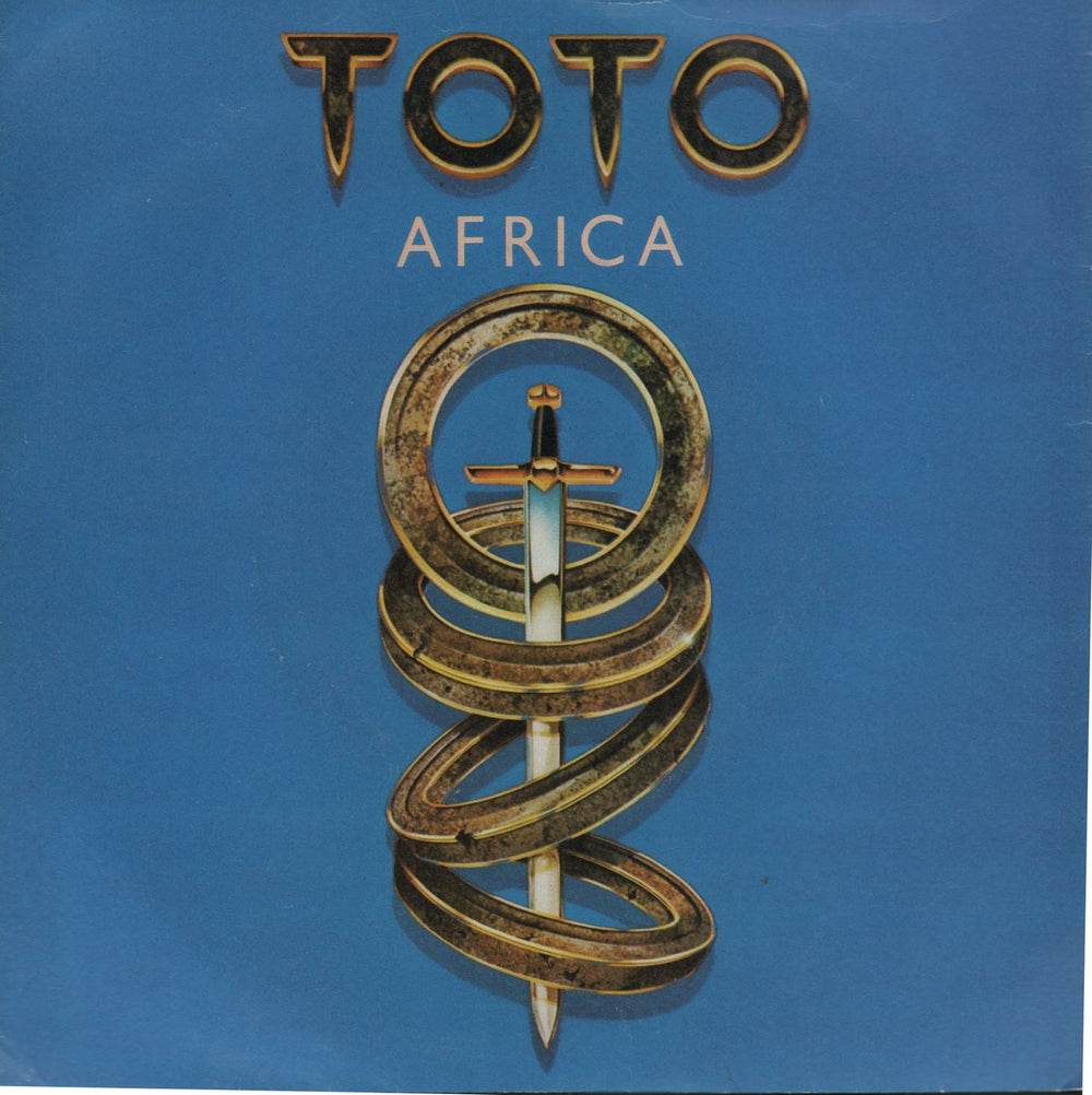 Toto Africa - Solid + Sleeve UK 7" vinyl single (7 inch record / 45) A2510