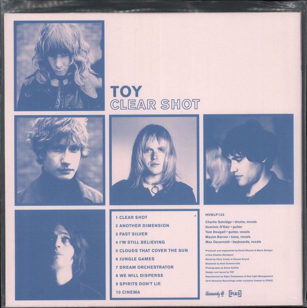 Toy Clear Shot - 180gm Vinyl + Autographed Sleeve UK vinyl LP album (LP record) 5414939943065