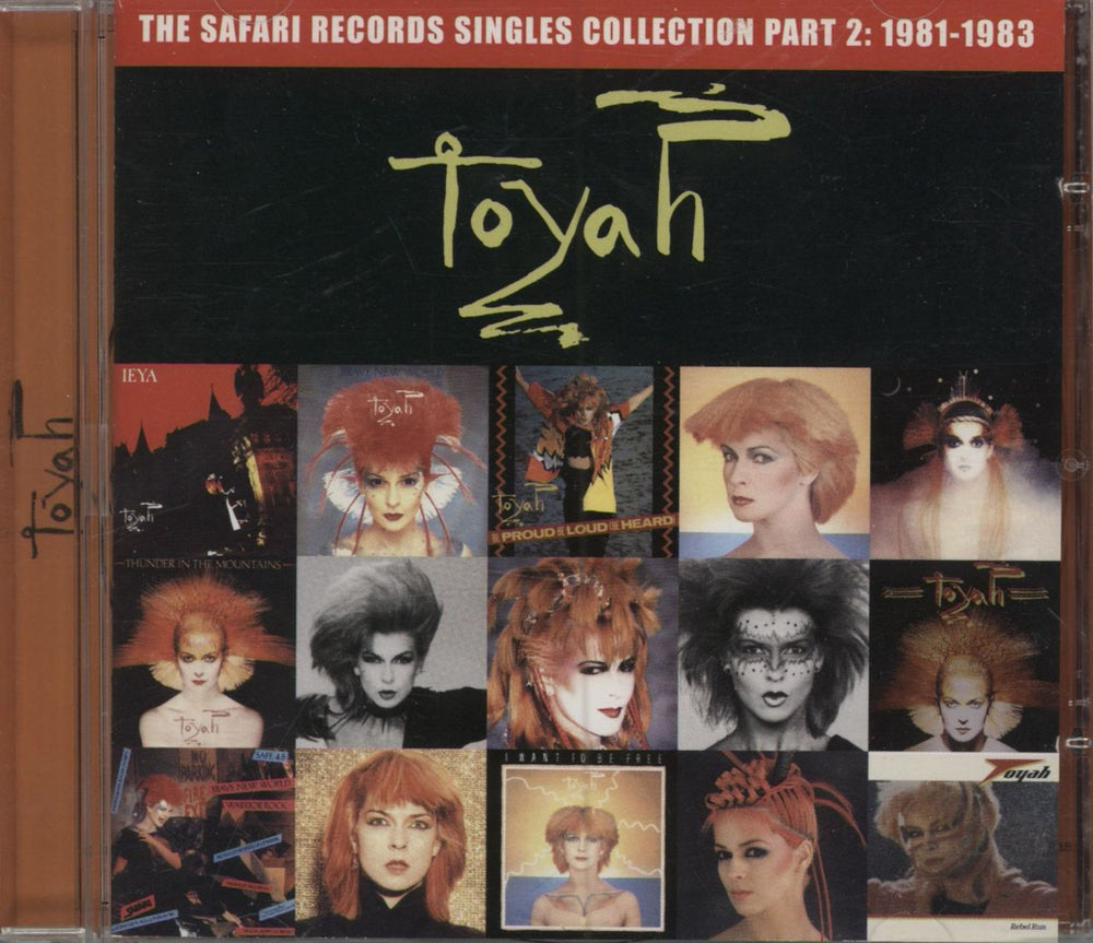 Toyah The Safari Records Singles Collection Volume 2 UK CD album (CDLP) CDMRED267