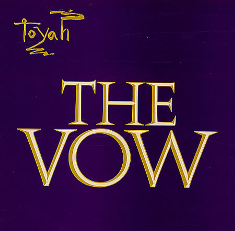 Toyah The Vow UK 7" vinyl single (7 inch record / 45) SAFE58