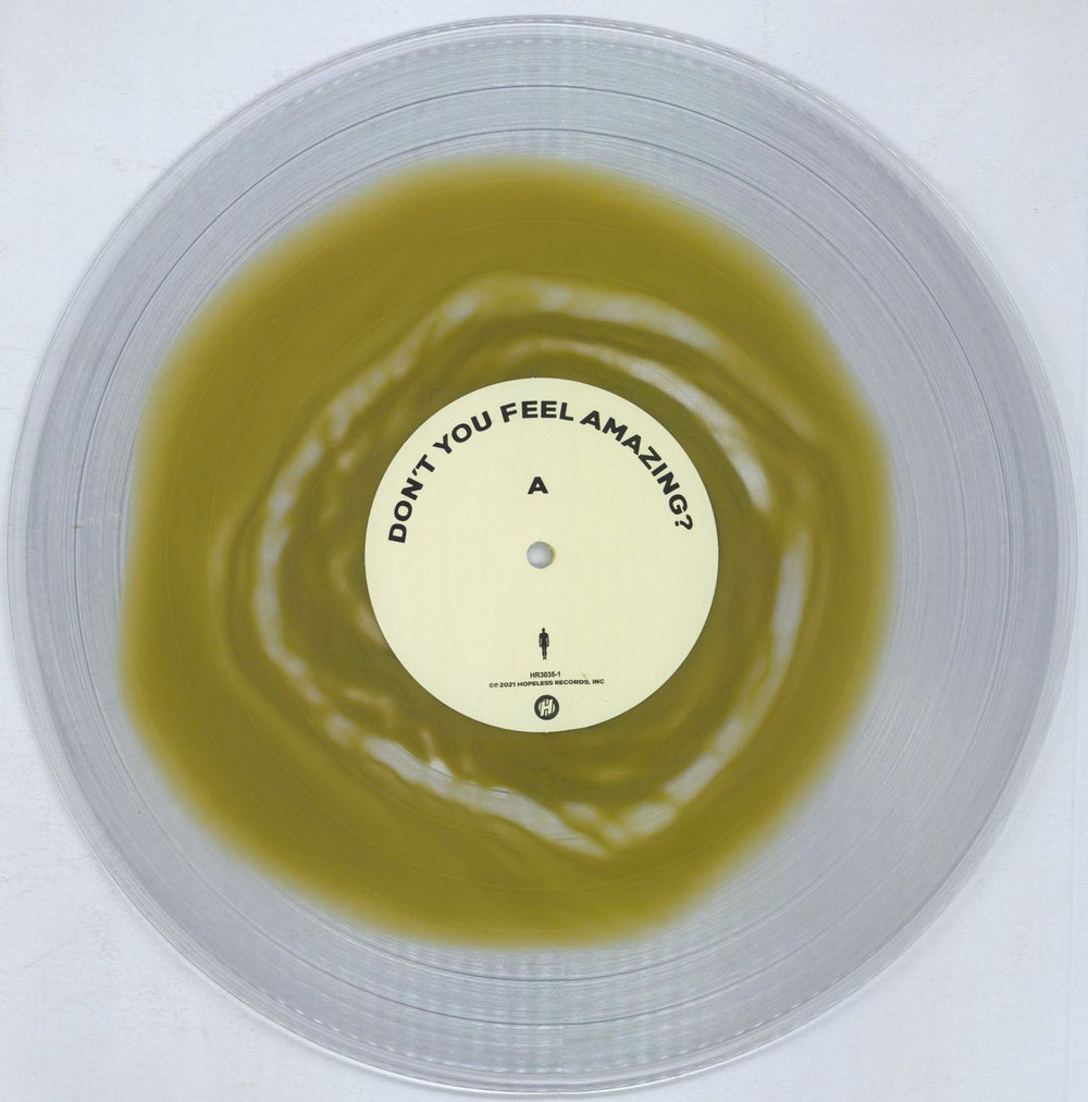 Trash Boat Don't You Feel Amazing? - Gold in Clear - Shrink UK vinyl LP album (LP record) 55CLPDO819979