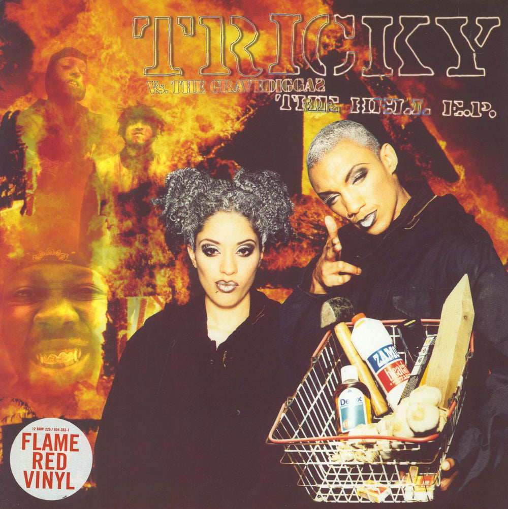 Tricky The Hell - Red Vinyl UK 12" vinyl single (12 inch record / Maxi-single) 12BRW326