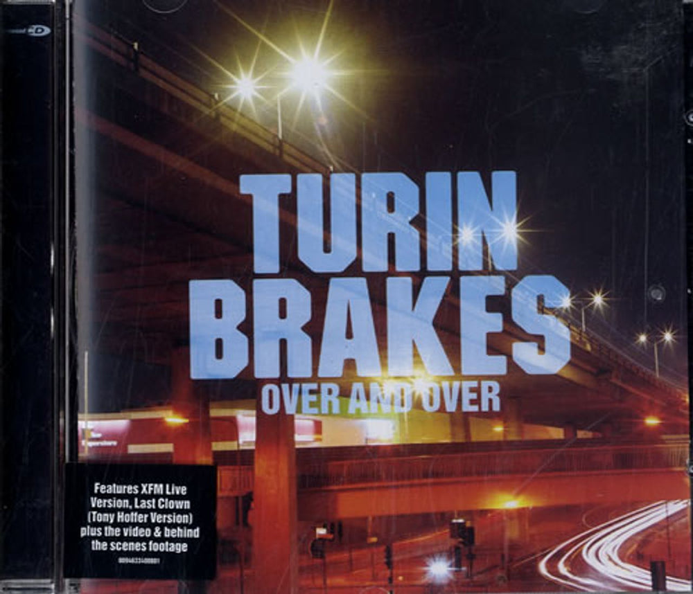 Turin Brakes Over And Over UK 2-CD single set (Double CD single) TKE2SOV330954